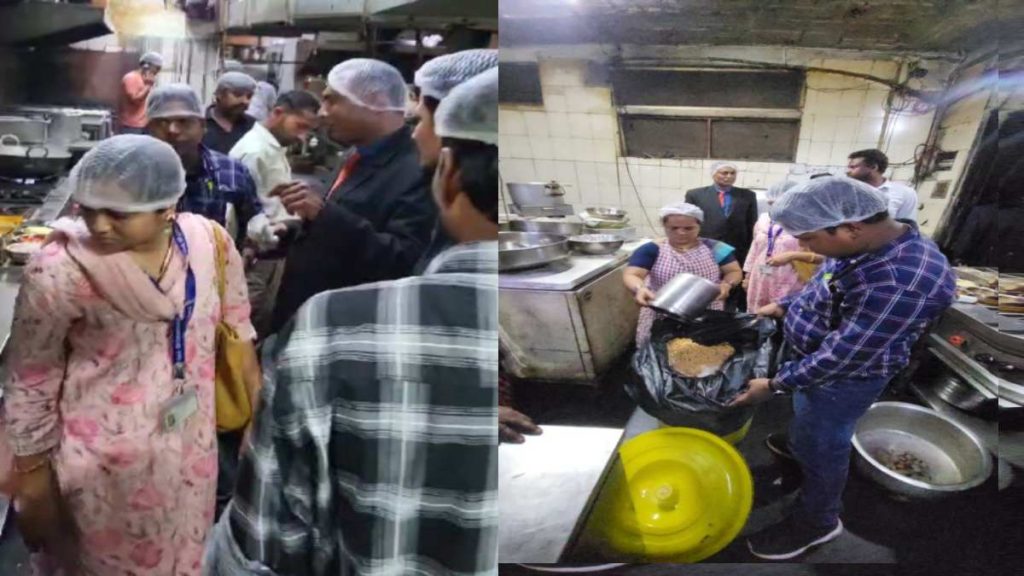 रायपुर : विवादों में अशोका बिरयानी : शाकाहारी सब्जी में मिला मांस का टुकड़ा, जांच में पहुंची खाद्य विभाग की टीम को मिले चौंकाने वाले तथ्य…