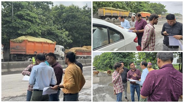 तमनार : बिना फिटनेस, परमिट शर्तो का उल्लंघन एवं अवैध पार्किग करते पाये जाने पर 7 वाहनों पर एक लाख से अधिक का जुर्माना ; तीन कंपनियों को नोटिस जारी