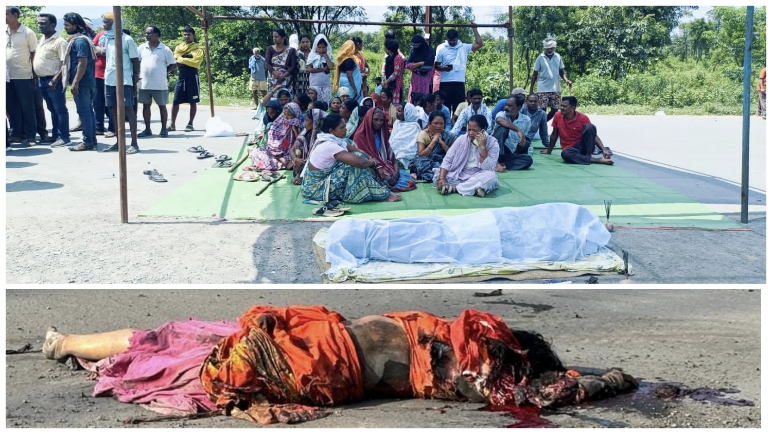 घरघोड़ा : सायकिल सवार महिला कि अज्ञात ट्रेलर के चपेट में आने से मौत; गुस्साए लोगों ने 5 घंटे तक किया चक्का जाम…