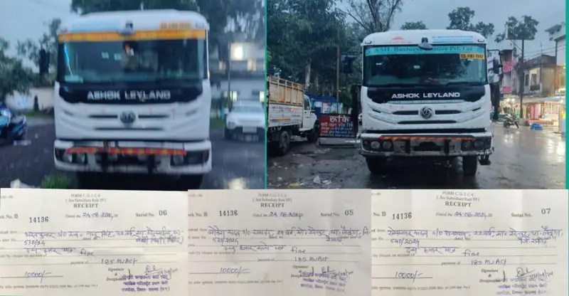 घरघोड़ा : शराब के नशे में वाहन चलाने वाले 3 ट्रेलर चालकों पर 10-10 हजार रुपए का जुर्माना…