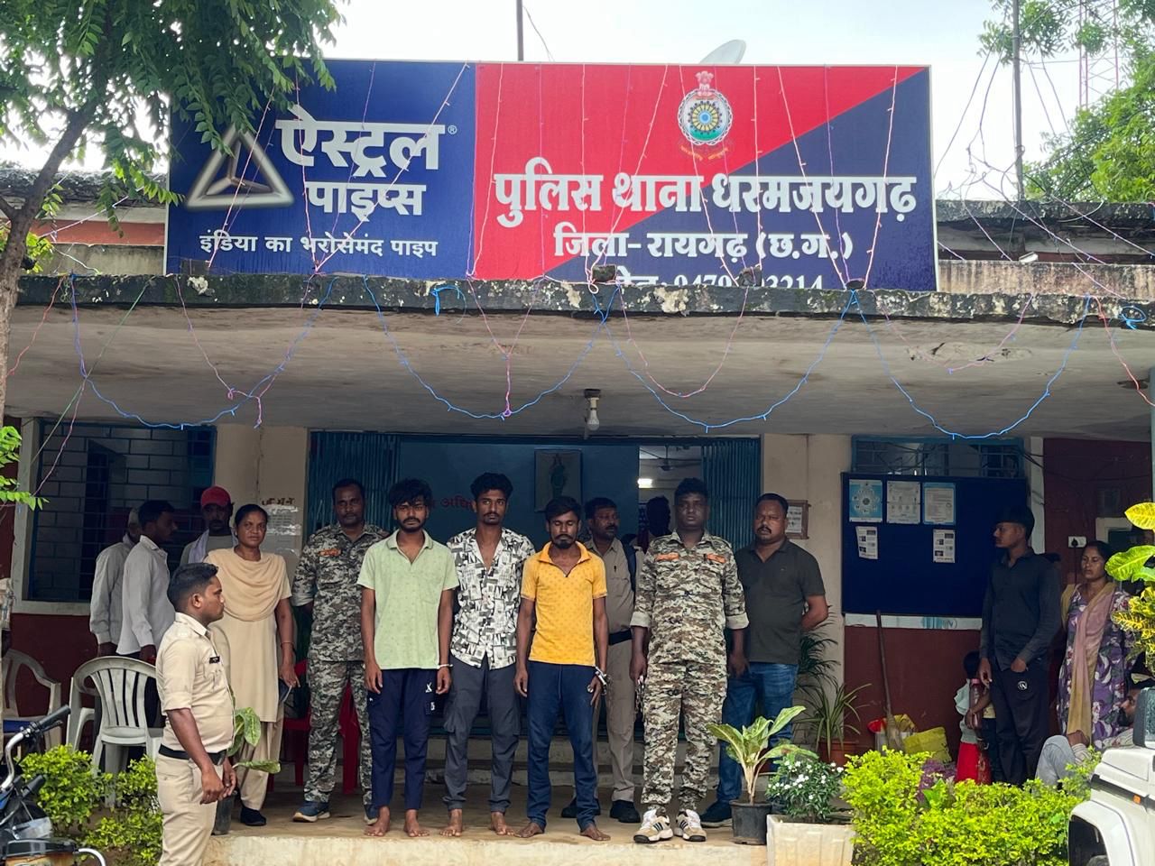 धरमजयगढ़ : युवक की हत्या मामले में पुलिस ने 03 आरोपियों को गिरफ्तार कर भेजा रिमांड पर…