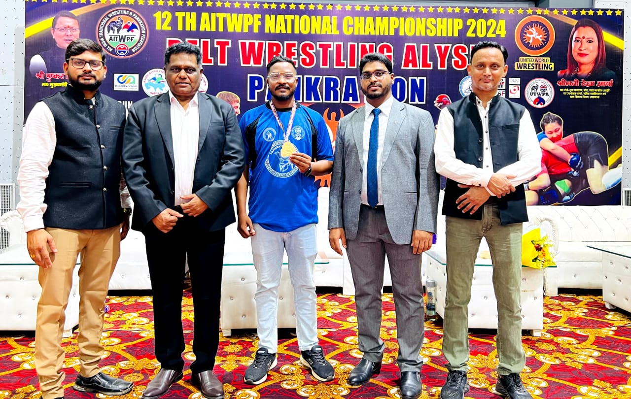 छत्तीसगढ़ ट्रेडिसनल रेस्टलिंग के राजेश कुमार एशिन चैंपियनशिप मे करेंगे भारत का प्रतिनिधितव…