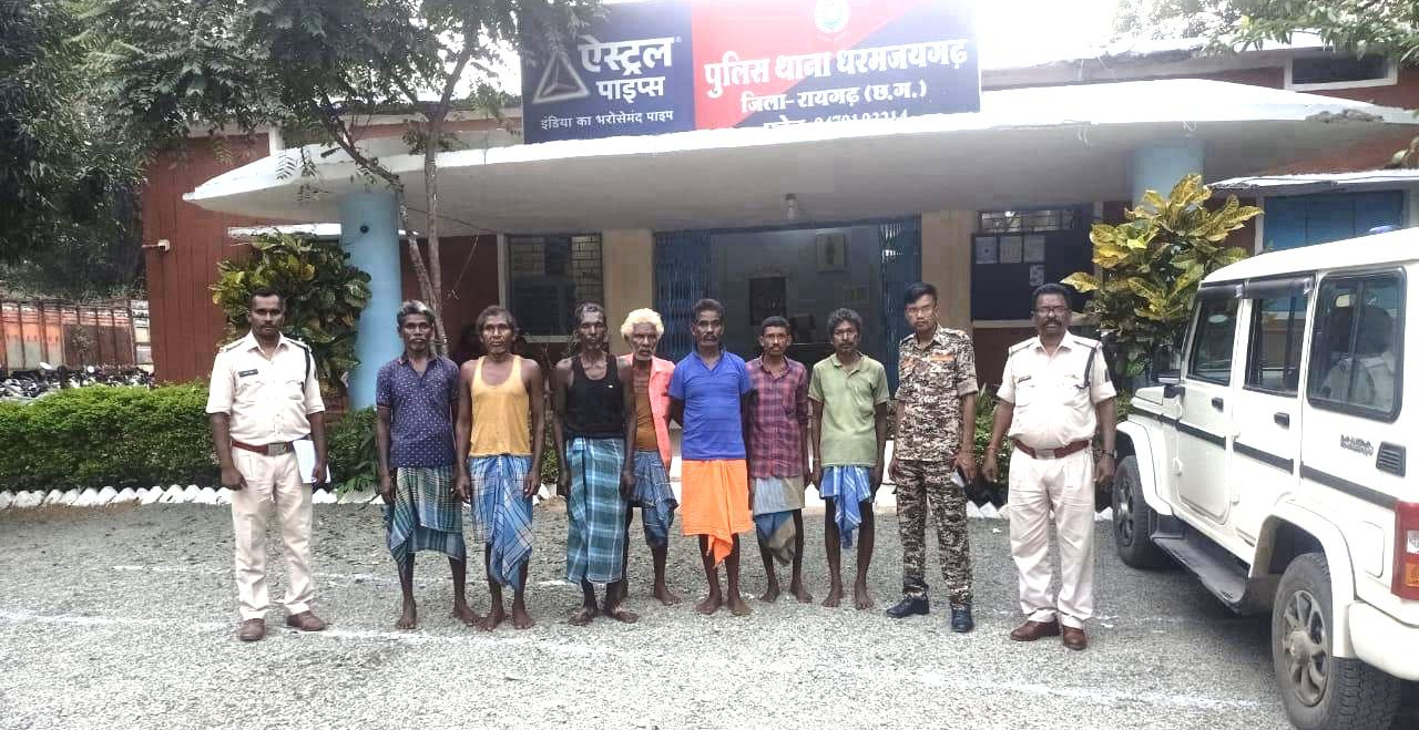 रायगढ़ : कृषक मवेशियों की तस्करी पर धरमजयगढ़ पुलिस की कार्रवाई, 66 मवेशियों को तस्करों से मुक्त करवाते हुए 07 तस्करों को भेजा जेल…