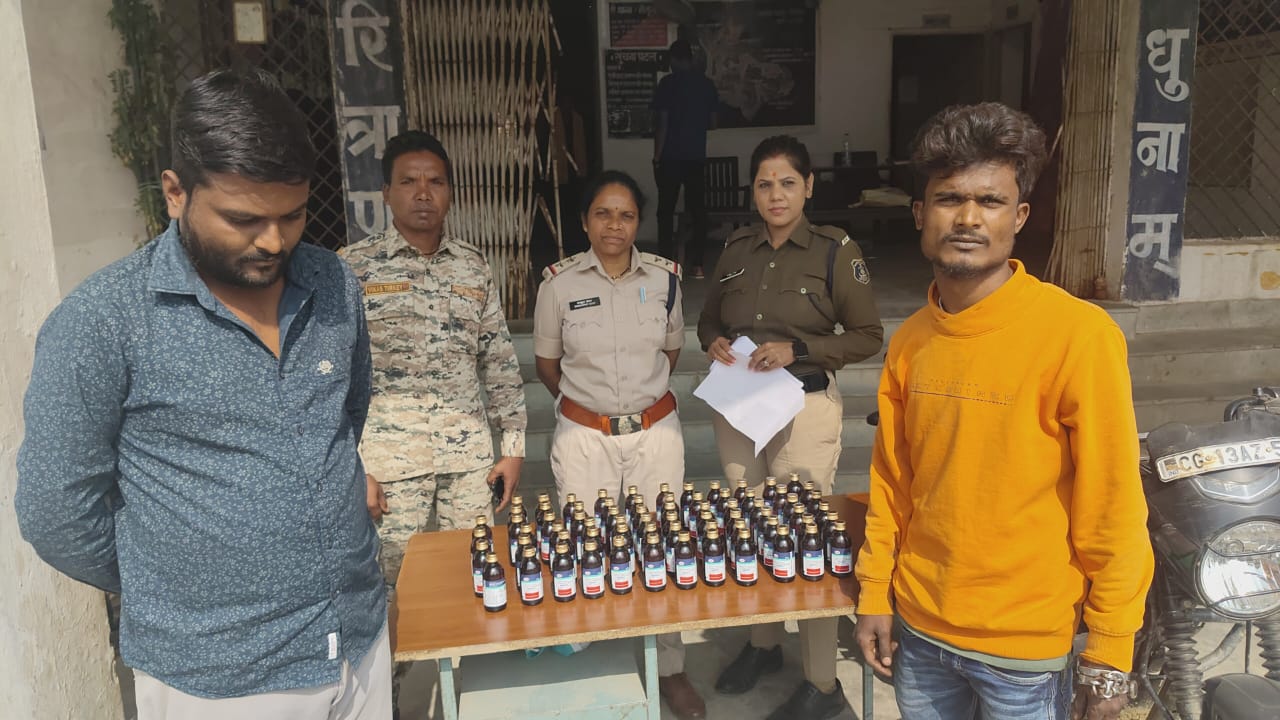 लैलूंगा : नशे के सौदागरों पर पुलिस का करारा प्रहार: पुलिस ने 70 बाॅटल नशीली सिरप के साथ दो तस्कर दबोचे…