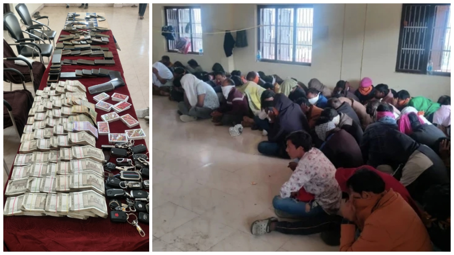 ओडिसा में 52 परियों संग इश्क़ लड़ाते छत्तीसगढ़ के 64 इश्कजादे पुलिस की गिरफ्त में ; 29 लाख कैस, 128 मोबाइल व कई लग्ज़री कारें जप्त…