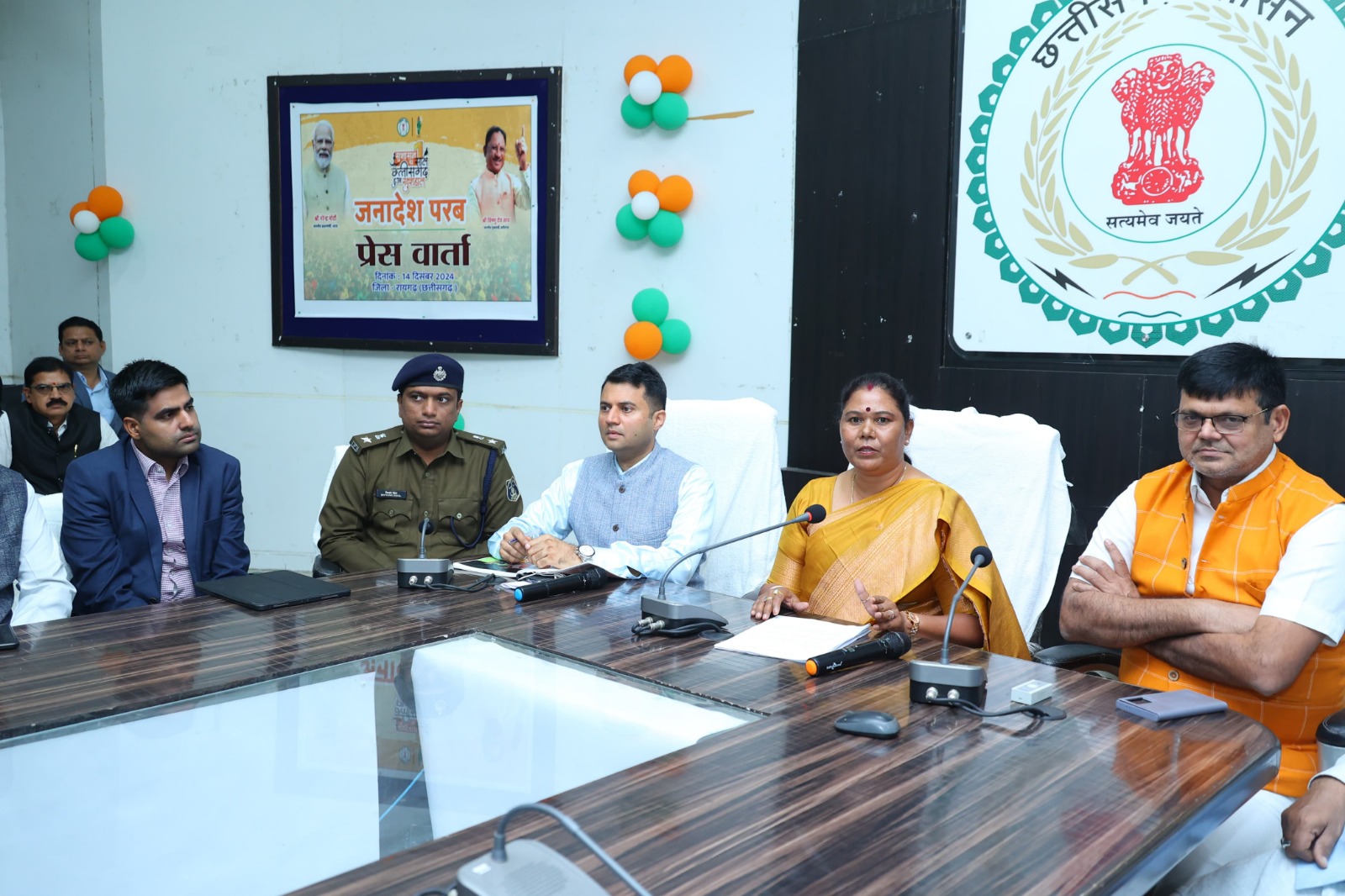 रायगढ़ : विकसित छत्तीसगढ़ निर्माण के संकल्प को पूरा करने पूरी प्रतिबद्धता से कर रहे कार्य-श्रीमती गोमती साय