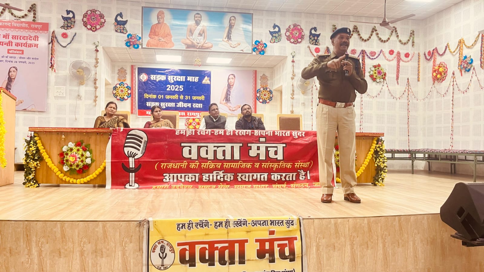 रायपुर : सड़क दुर्घटनाओं में देश का वर्तमान और भविष्य दोनों ही मारे जा रहे है : टीके भोई