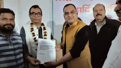 घरघोड़ा : राजा शर्मा ने नगर पंचायत अध्यक्ष पद के लिए कांग्रेस से स्वच्छ छवि, संघर्षशील राजनीति और विकास के वादों के साथ पेश की मजबूत दावेदारी…