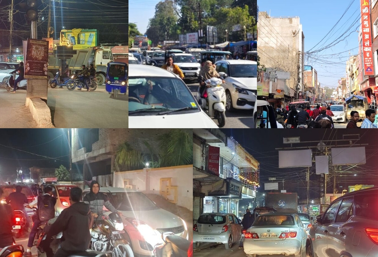 अंबिकापुर : आम नागरिक त्रस्त, यातायात प्रभारी मस्त: यातायात व्यवस्था पूरी तरह से बदहाल, अफसरों की अनदेखी बन रही आमजनों के परेशानी का कारण…