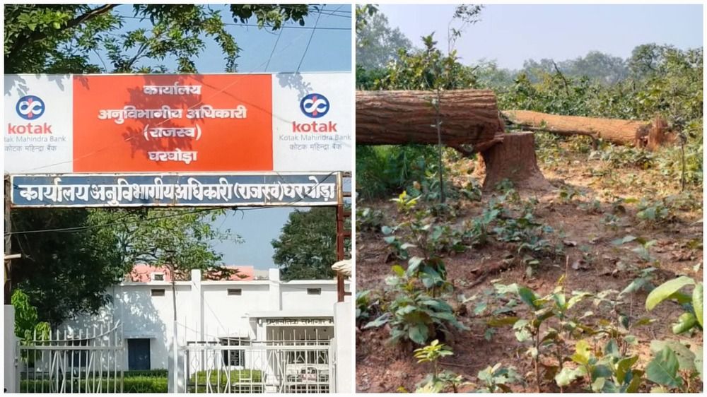 घरघोड़ा : प्रशासन और सांसद की मिलीभगत से जंगलों की बलि, घरघोड़ा में बारूद का जख़ीरा बनाने की तैयारी?…