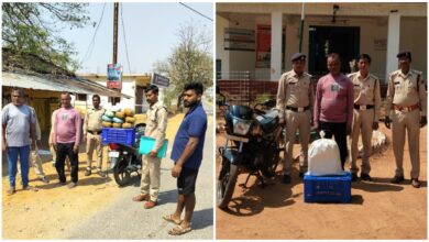 ऑपरेशन आघात से नशा तस्करों में हड़कंप : जशपुर पुलिस की बड़ी कार्रवाई, ढाई लाख के गांजा के साथ तस्कर गिरफ्तार…