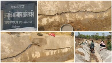लैलूंगा में करोड़ों का सिंचाई घोटाला ! नहरें बनते ही फटीं, ठेकेदारों की लूट पर प्रशासन की मोहर : सत्ता मौन, किसान बेबस!…