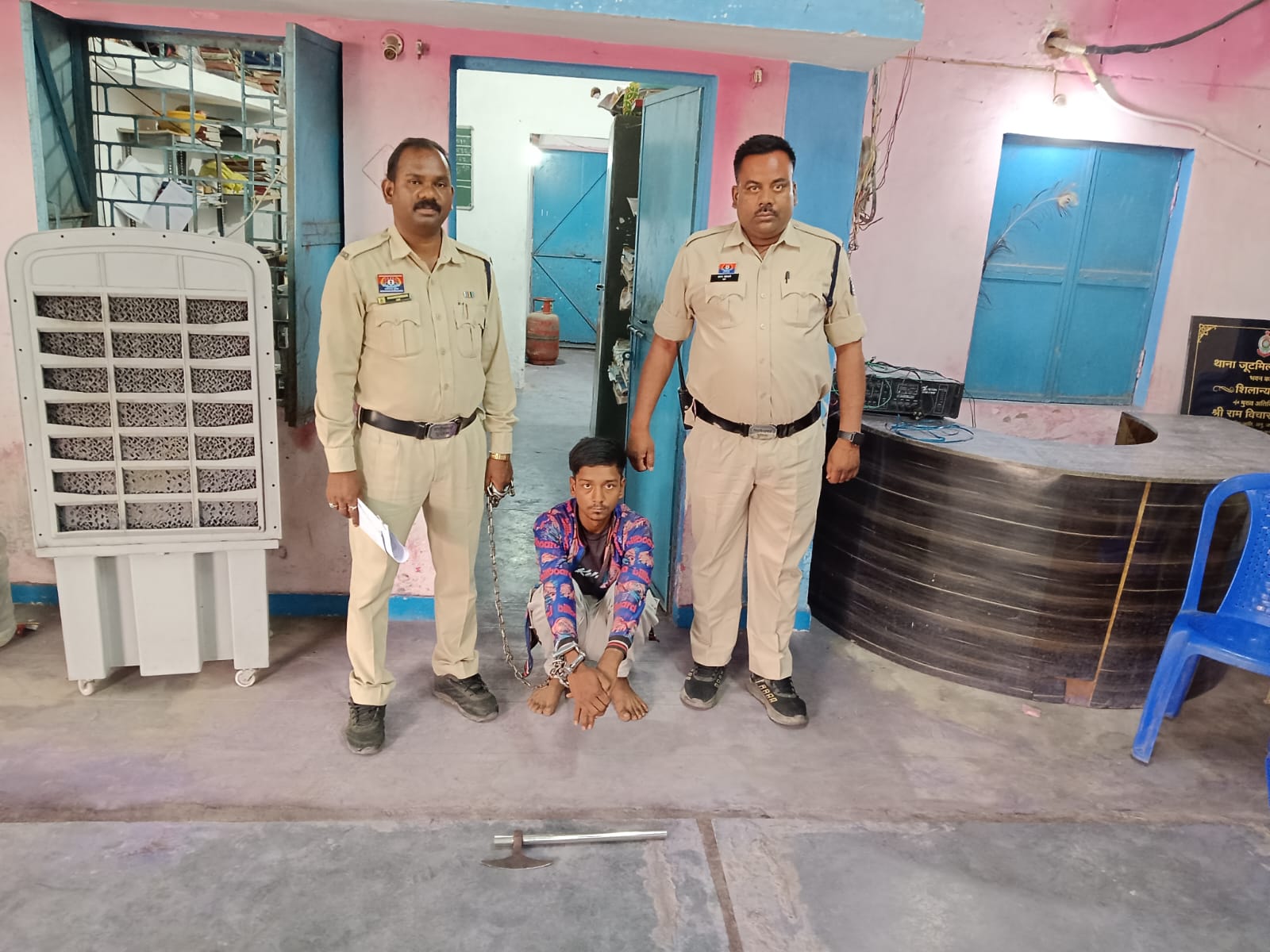 जूटमिल पुलिस की बड़ी कार्रवाई : हत्या के प्रयास और आर्म्स एक्ट के आरोपी को भेजा जेल…
