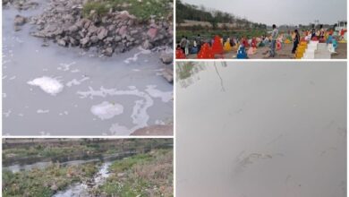 रायगढ़ छठ महापर्व : कलेक्टर साहब कुछ तो कीजिये?…प्रशासन की लापरवाही से गंदे पानी में अर्घ्य देने को मजबूर व्रती!…