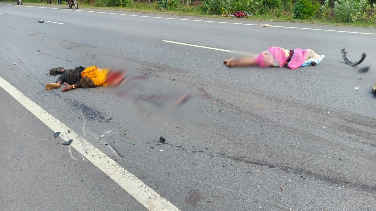कोंडागांव : NH-30 पर बेकाबू ट्रक ने ली तीन जिंदगियां, चीखों से दहल उठा इलाका, दो महिलाएं, एक पुरुष की दर्दनाक मौत…