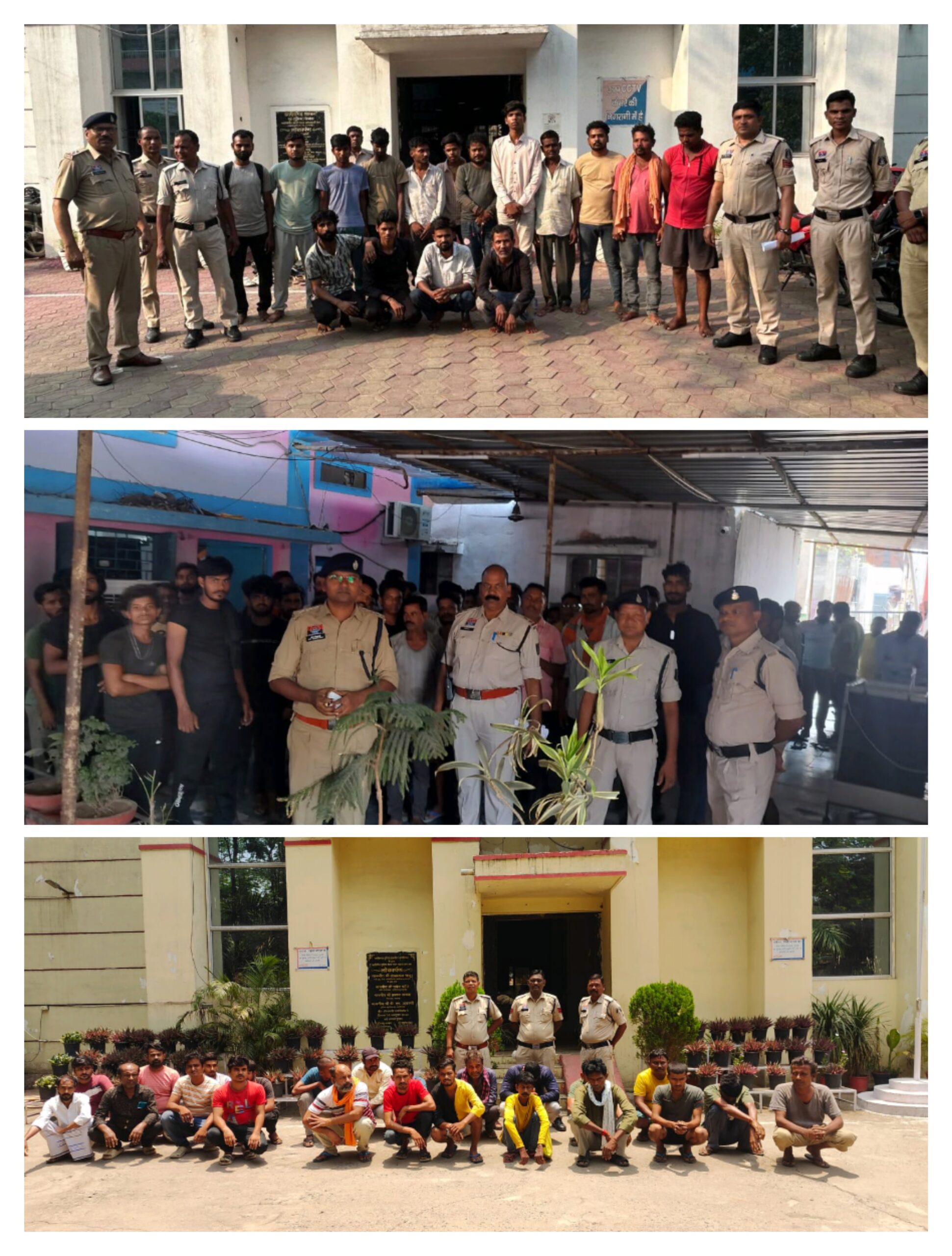 रायगढ़ में अपराधियों की नकेल कसती पुलिस: कोतवाली, चक्रधरनगर और जूटमिल में एक साथ ताबड़तोड़ दबिश, 102 बदमाश काबू, रेप और वारंटी आरोपी भी धरे गए!…