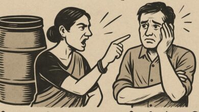 “ड्रम में डाल दूंगी!” – प्रेम, प्रताड़ना और पुरुषों की प्लास्टिक-पैक ज़िंदगी का महाकाव्य…