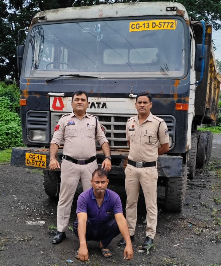 ट्रेलर नंबर की नकल कर वाहन चला रहा था पड़ोसी, कोतरारोड़ पुलिस ने धोखाधड़ी का किया भंडाफोड़…