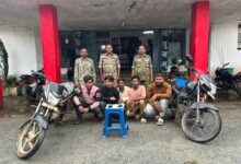 लूटपाट की सनसनीखेज वारदात का लैलूंगा पुलिस ने किया खुलासा – पांच आरोपी गिरफ्तार, मोबाइल और बाइक जब्त…