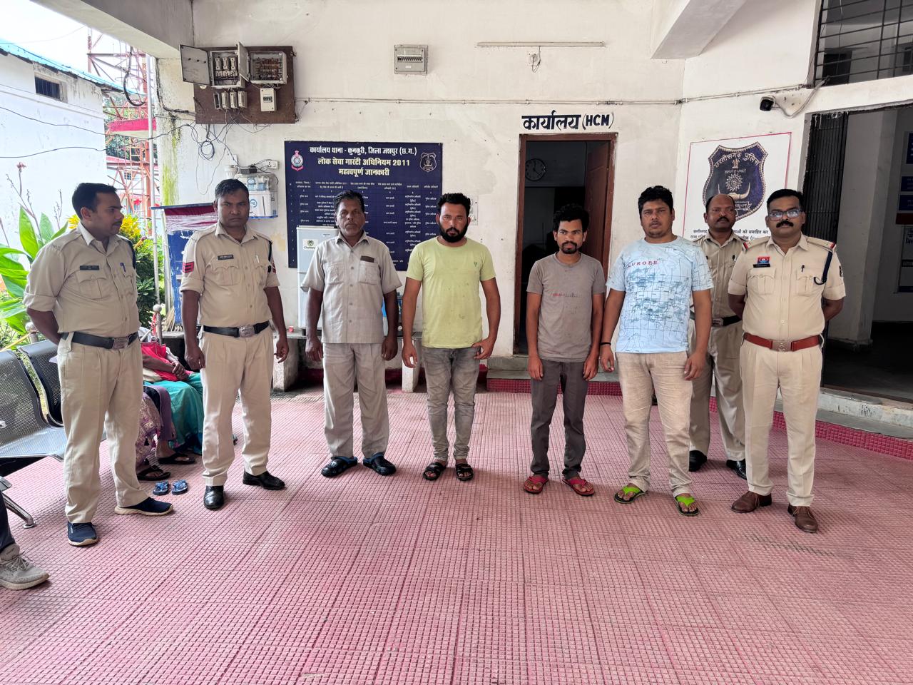 जशपुर में भू-माफियाओं का खुला खेल बंद : 45 लाख की ठगी का पर्दाफाश, चार गिरफ्तार…