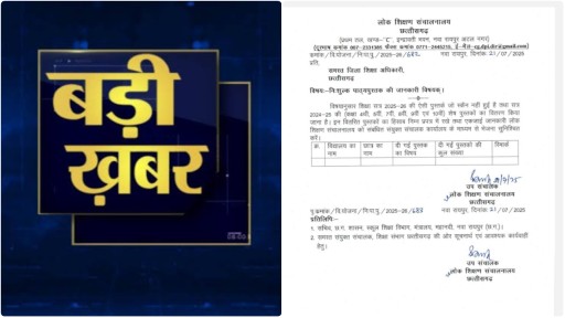 स्कूलों में मुफ्त पाठ्यपुस्तकों के वितरण में लापरवाही! अब जिम्मेदारों पर गिरेगी गाज… स्कूलों में मुफ्त पाठ्यपुस्तकों के वितरण में लापरवाही! अब जिम्मेदारों पर गिरेगी गाज…