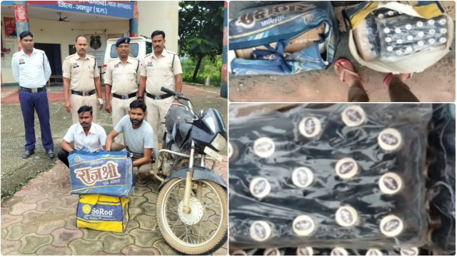 जशपुर पुलिस ने कफ सिरप माफिया की कमर तोड़ी, झारखंड से लाई जा रही 228 शीशियां ज़ब्त, दो गिरफ्तार…