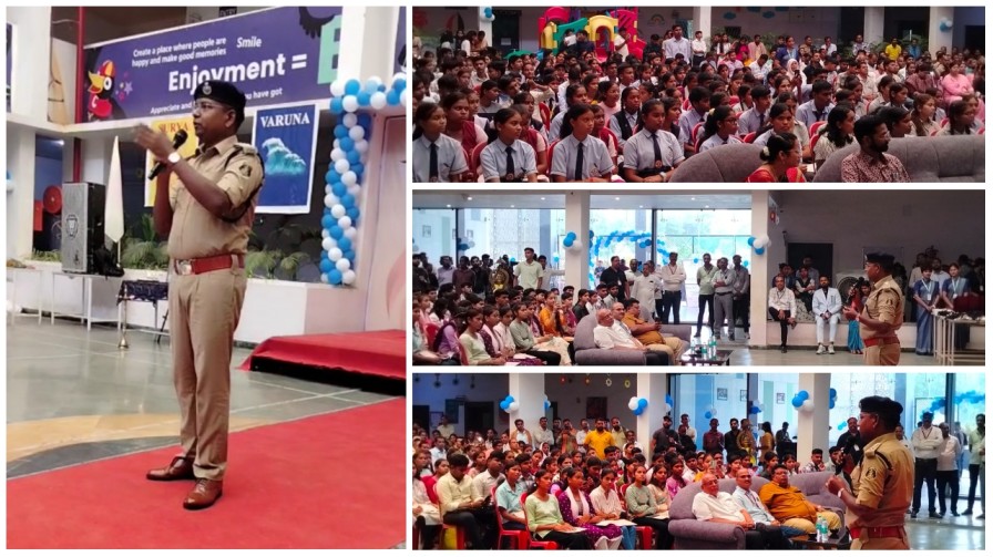 वैदिक स्कूल में मेधावी छात्र सम्मान समारोह ; साइबर डीएसपी अनिल विश्वकर्मा ने दिया संदेश – “जागरूकता ही है साइबर सुरक्षा की ढाल”…