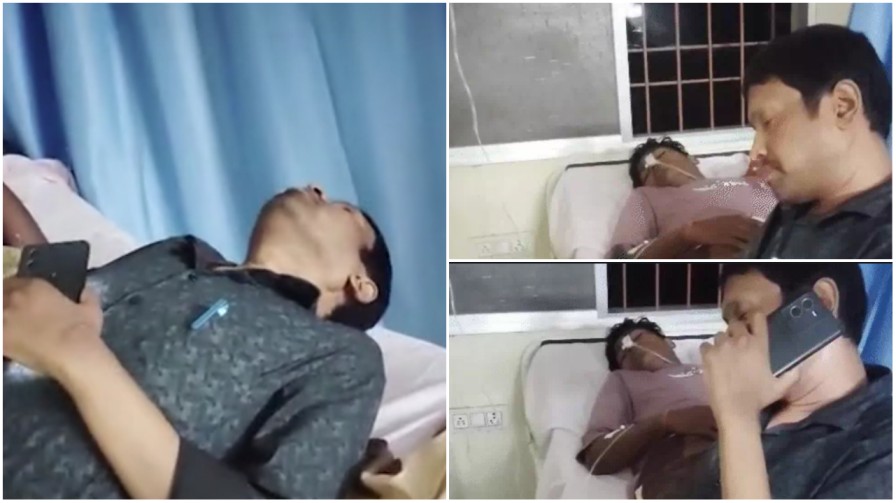 सक्ती : नशे में धुत डॉक्टर का वीडियो वायरल – मरीज के पैर पर गिरा, CMHO ने जारी किया कारण बताओ नोटिस… सक्ती : नशे में धुत डॉक्टर का वीडियो वायरल – मरीज के पैर पर गिरा, CMHO ने जारी किया कारण बताओ नोटिस…