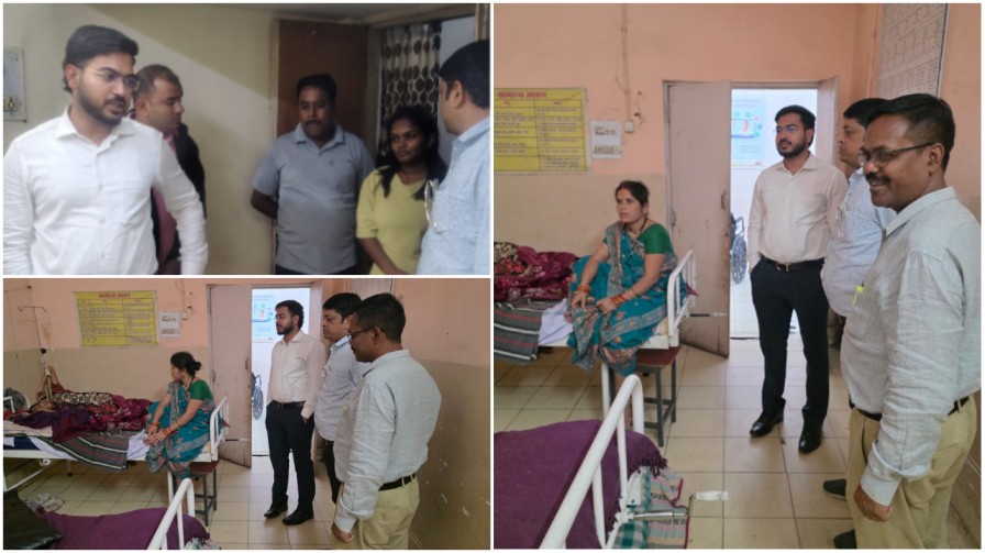 चपले अस्पताल की लापरवाही उजागर: रात 8 बजे पहुंचे सीईओ, न डॉक्टर मिले न नर्स – अव्यवस्था पर भड़के अधिकारी, कार्रवाई का प्रस्ताव कलेक्टर को भेजा जाएगा…