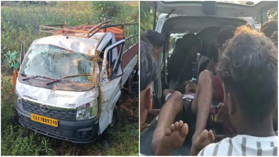 पिकनिक से लौट रहे युवकों का वाहन पलटा: 7 घायल, 3 की हालत गंभीर – नशे में था चालक, अकलतरा में मची अफरा-तफरी… पिकनिक से लौट रहे युवकों का वाहन पलटा: 7 घायल, 3 की हालत गंभीर – नशे में था चालक, अकलतरा में मची अफरा-तफरी…