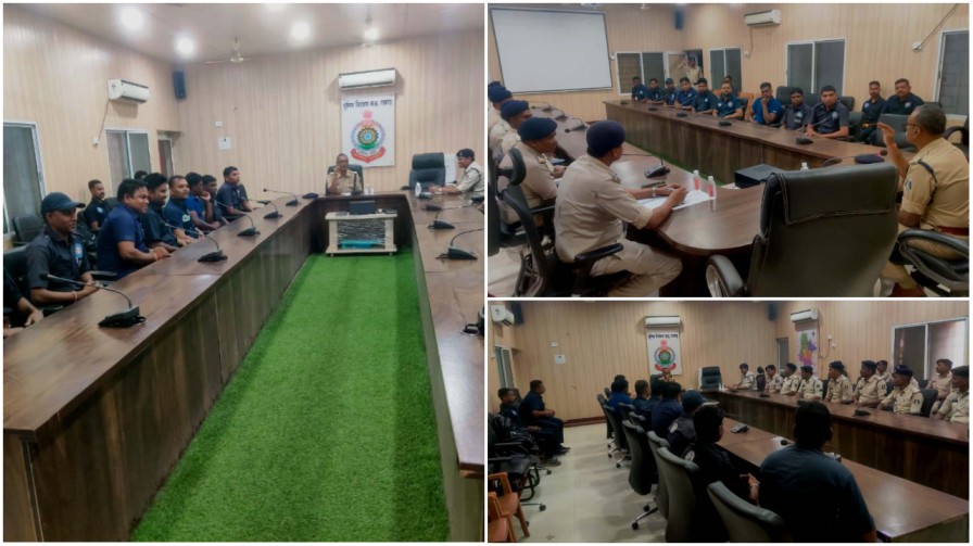 डायल 112 की समीक्षा बैठक में डीएसपी सुशांतो बनर्जी सख्त – कहा, “रिस्पांस टाइम सुधारें, नागरिकों से संवेदनशीलता से पेश आएं”…