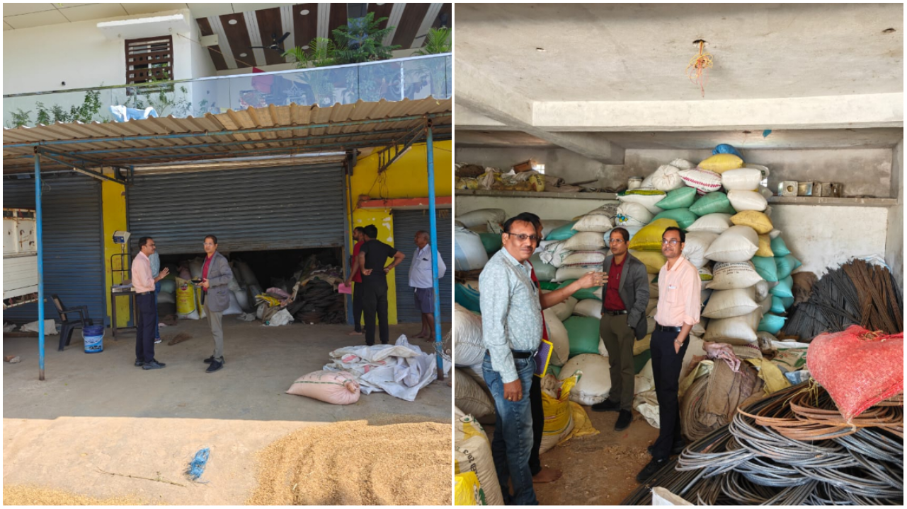 सुरंगपानी में ताबड़तोड़ छापा – फुटकर व्यापारी के घर से 700 बोरा अवैध धान बरामद! राजस्व अधिकारी ऋतुराज बिसेन की कार्रवाई से मचा हड़कंप, पूरे नेटवर्क पर शक की सुइयां तेज!… सुरंगपानी में ताबड़तोड़ छापा – फुटकर व्यापारी के घर से 700 बोरा अवैध धान बरामद! राजस्व अधिकारी ऋतुराज बिसेन की कार्रवाई से मचा हड़कंप, पूरे नेटवर्क पर शक की सुइयां तेज!…