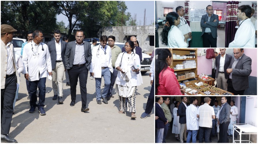 घरघोड़ा स्वास्थ्य केंद्र की बदहाली पर प्रभारी सचिव की सख्त नजर- “मॉडल अस्पताल बनाओ, ढिलाई बर्दाश्त नहीं”…