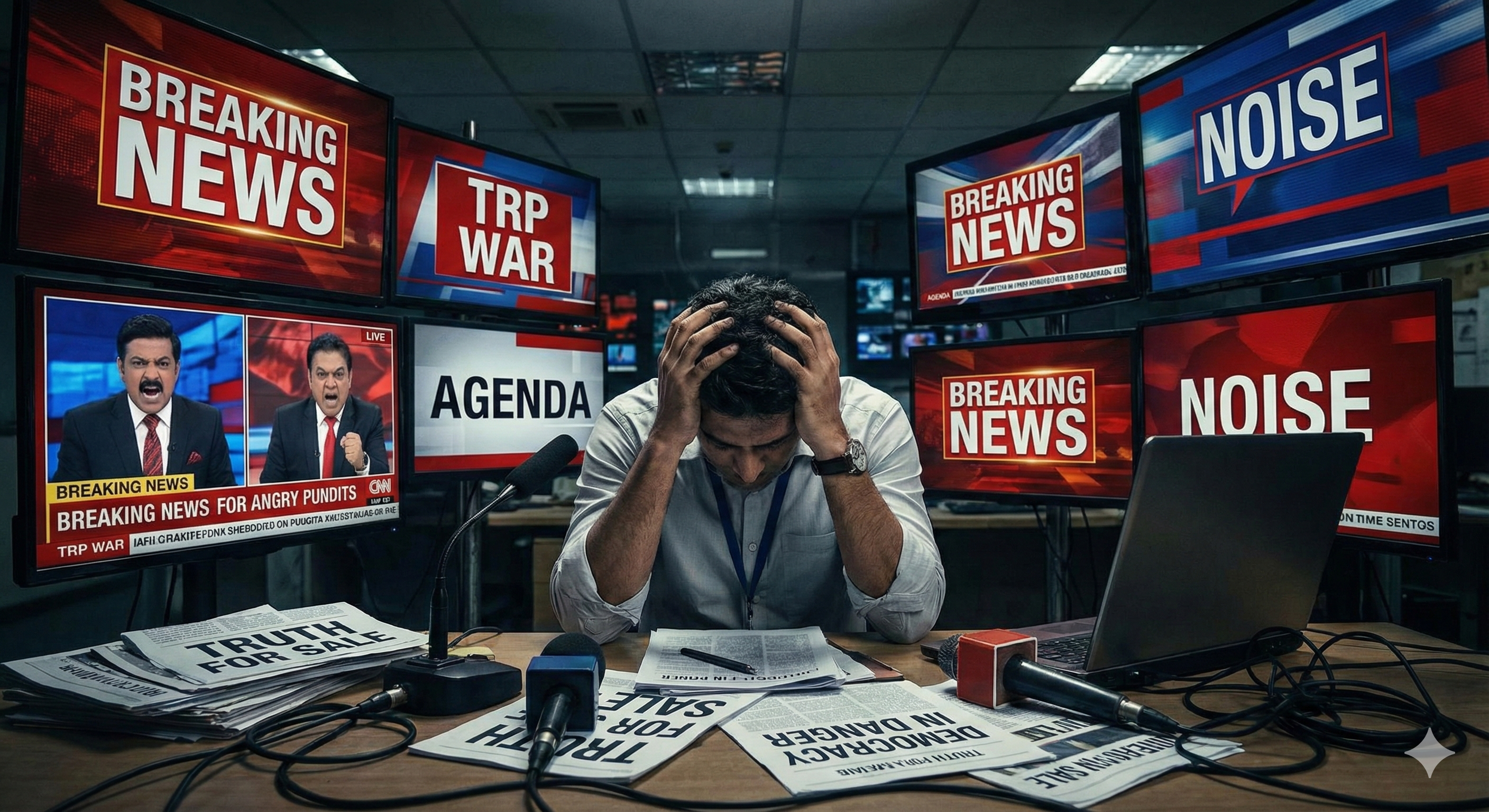 भारतीय पत्रकारिता : लोकतंत्र का प्रहरी या ‘गोदी’ में बैठा सौदागर?… भारतीय पत्रकारिता : लोकतंत्र का प्रहरी या ‘गोदी’ में बैठा सौदागर?…