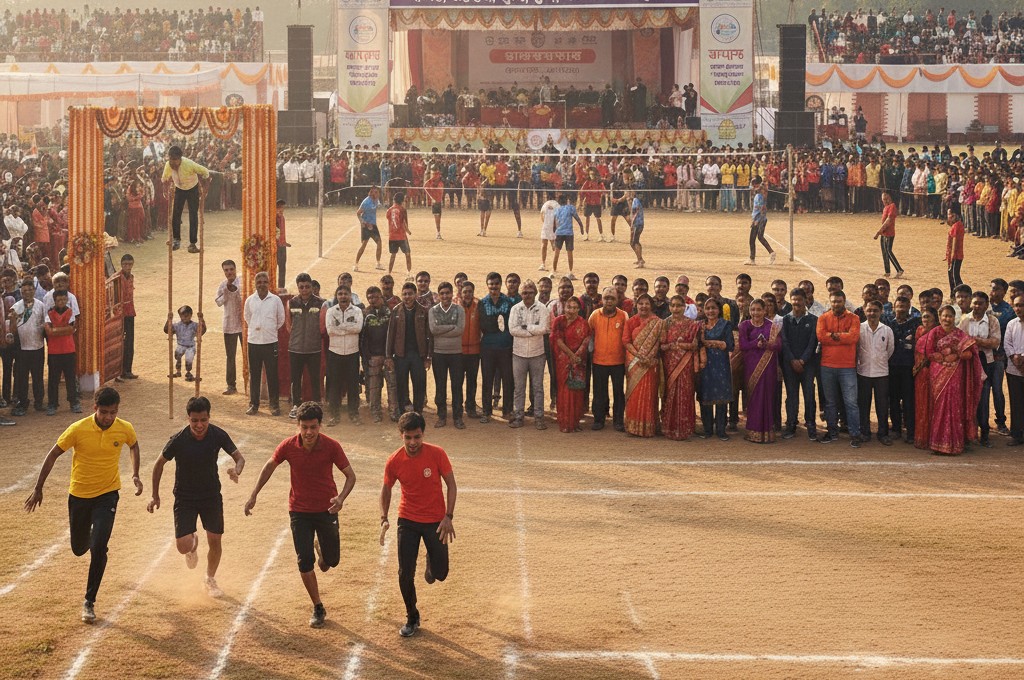 धरमजयगढ़ में सजेगा खेल प्रेमियों का महाकुंभ: 25 दिसंबर से ‘सांसद खेल महोत्सव 2025’ का शंखनाद…