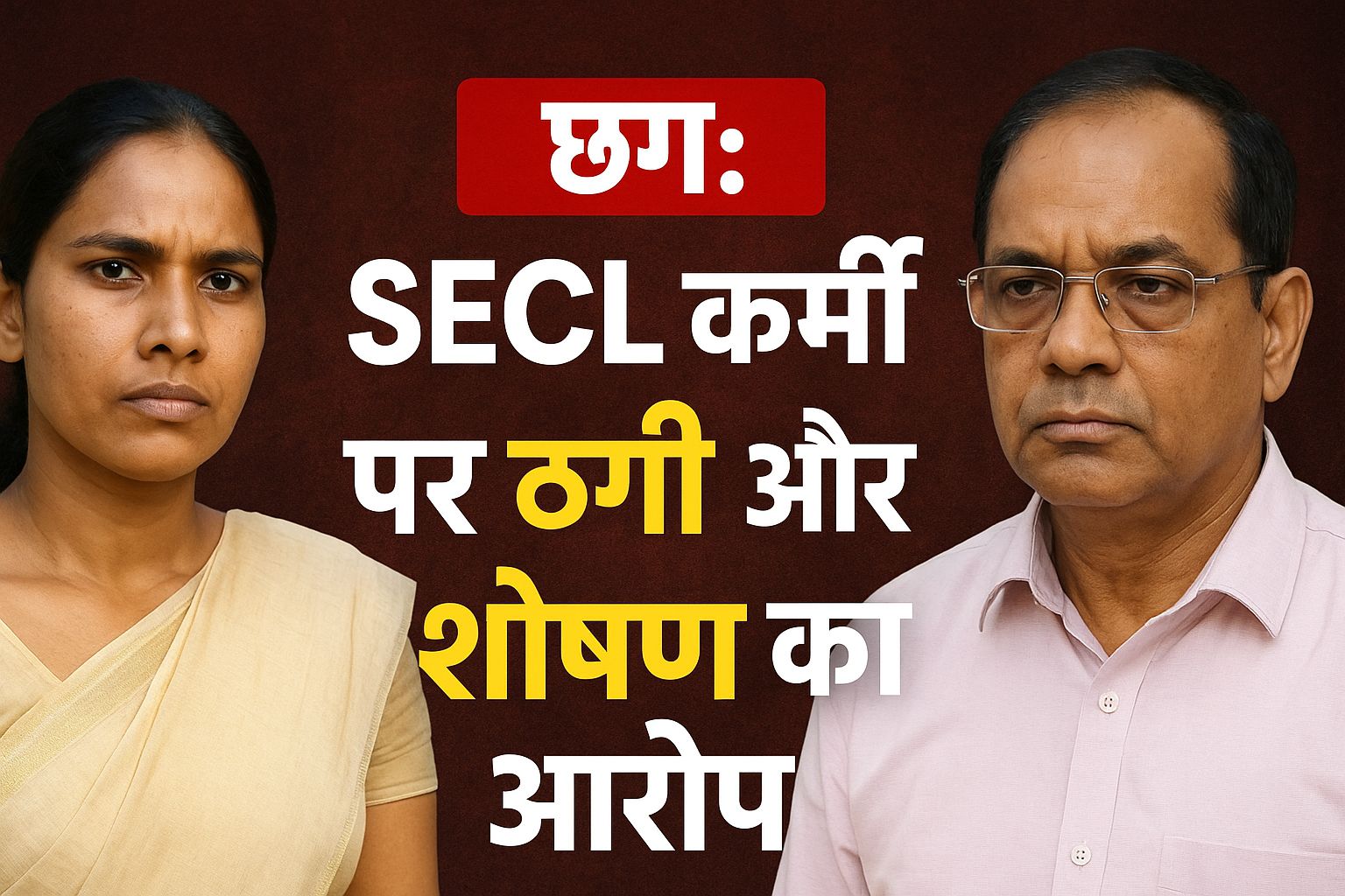 “फर्जी बाप, फर्जी नौकरी और असली अय्याशी?” SECL के ‘नटवरलाल’ का काला चिट्ठा खुला; आदिवासी युवती ने दी आत्मदाह की चेतावनी… “फर्जी बाप, फर्जी नौकरी और असली अय्याशी?” SECL के ‘नटवरलाल’ का काला चिट्ठा खुला; आदिवासी युवती ने दी आत्मदाह की चेतावनी…