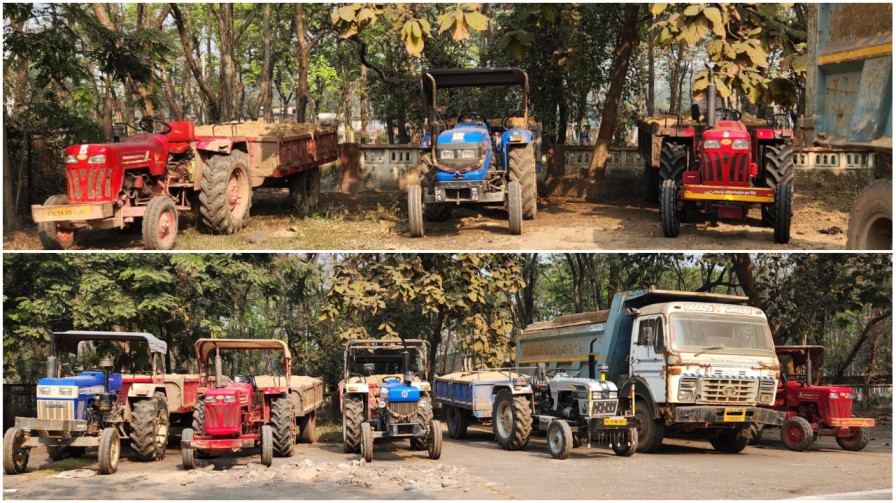 रायगढ़ : रेत माफिया पर कलेक्टर का ‘सर्जिकल स्ट्राइक’, 9 ट्रैक्टर जब्त, वाहन मालिकों पर प्रकरण दर्ज…’काले कारोबार’ की कमर टूटी!…