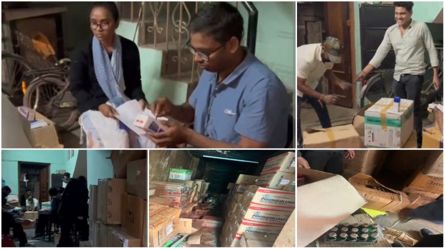 सारंगढ़ में नकली दवाओं का ‘डेथ वारंट’ जब्त : ₹50 लाख की खेप, 200 कार्टून और इंदौर-नागपुर तक फैले तार…