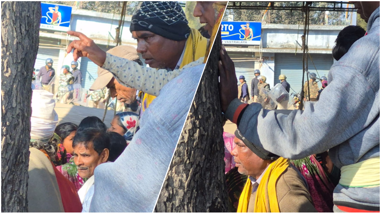 तमनार में आर-पार की जंग : ‘जान देंगे पर जमीन नहीं’ – महिलाओं के ‘मानव-चक्रव्यूह’ से घिरी जनसुनवाई, 14 गांवों की हुंकार से कांपा प्रशासन…