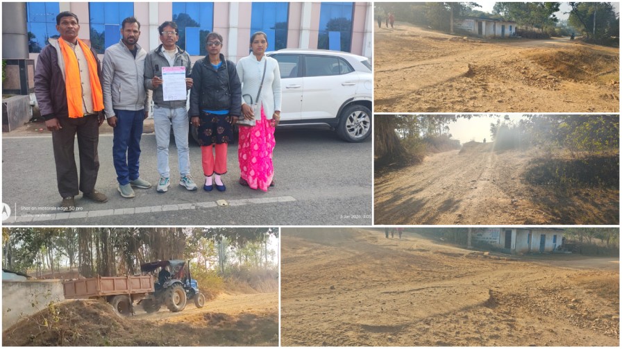 सूरजपुर का ‘ब्लैक होल’ बना देवीपुर : आदिवासियों की सांसों पर माफिया का ‘डेथ वारंट’, कलेक्ट्रेट की नाक के नीचे जंगलों और बचपन की खुली डकैती!… सूरजपुर का ‘ब्लैक होल’ बना देवीपुर : आदिवासियों की सांसों पर माफिया का ‘डेथ वारंट’, कलेक्ट्रेट की नाक के नीचे जंगलों और बचपन की खुली डकैती!…