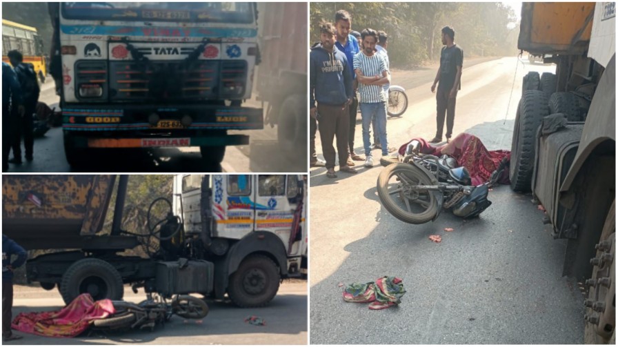 खूनी रफ्तार का कहर : रायगढ़ में काल बना ट्रेलर, दो युवकों की दर्दनाक मौत…