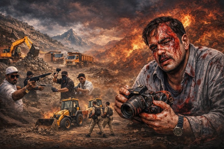 मैकल के ‘पहाड़’ निगल रहा माफिया : सच दिखाने पर पत्रकार का लहू बहाया, क्या अमरकंटक में अब ‘बंदूक’ तय करेगी कानून की सीमा?…