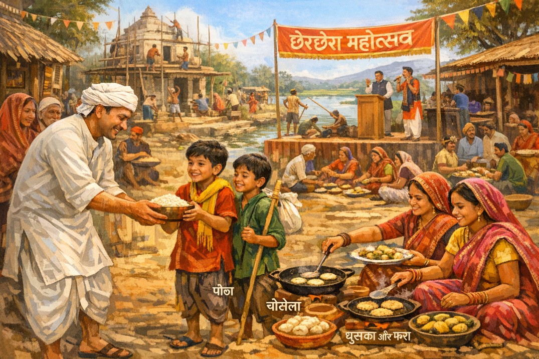 छेरछेरा : छत्तीसगढ़ी लोक संस्कृति का महाकुंभ और दान की गौरवगाथा… छेरछेरा : छत्तीसगढ़ी लोक संस्कृति का महाकुंभ और दान की गौरवगाथा…