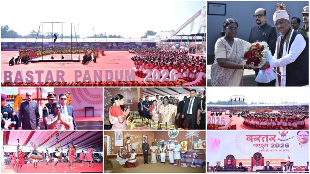 बस्तर में विकास का नया सूर्योदय, आदिवासियों की संस्कृति में बसती है छत्तीसगढ़ की आत्मा : राष्ट्रपति द्रौपदी मुर्मु…