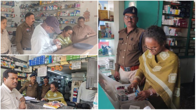 रायगढ़ में ड्रग माफिया की कमर तोड़ने की तैयारी : 15 मेडिकल स्टोर्स को ‘अंतिम चेतावनी’…
