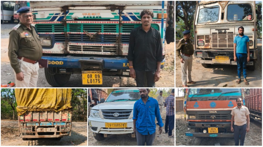 रायगढ़ पुलिस का ‘ऑपरेशन प्रहार’: 1.60 करोड़ के अवैध स्क्रैप नेक्सेस का भंडाफोड़; SSP शशि मोहन सिंह की बड़ी स्ट्राइक…