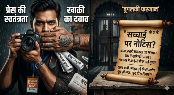 बड़ा खुलासा : बलरामपुर में खाकी की ‘गुंडागर्दी’ या न्याय? खुद के खिलाफ खबर चली तो थाना प्रभारी ने थमाया ‘तुगलकी’ फरमान!…