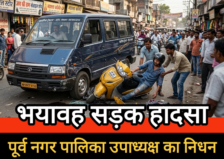 सड़क हादसे की भयावह चपेट में पूर्व उपाध्यक्ष का निधन : दुकान से लौटते वक्त विंगर वैन की टक्कर, सिर की गंभीर चोट बनी मौत का कारण सड़क हादसे की भयावह चपेट में पूर्व उपाध्यक्ष का निधन : दुकान से लौटते वक्त विंगर वैन की टक्कर, सिर की गंभीर चोट बनी मौत का कारण