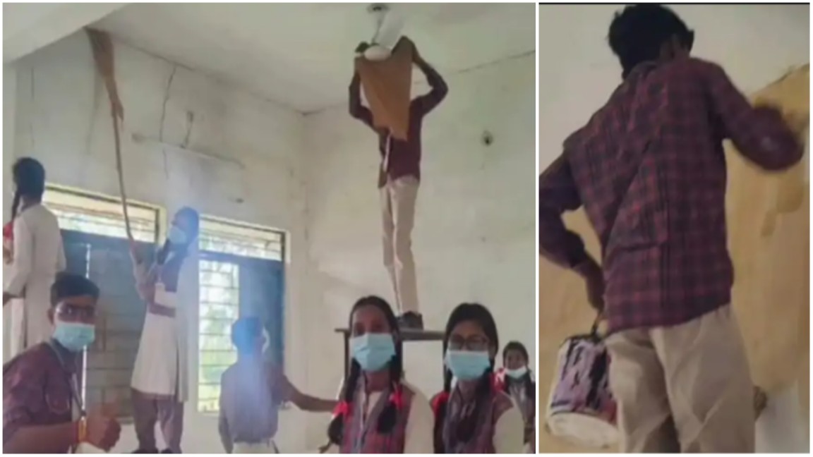 शिक्षा के मंदिर में ‘मजदूरी’: सूरजपुर के CM DAV स्कूल में RTE के बच्चों से कराई पुताई, विरोध पर मिली TC की धमकी ; जाँच शुरू… शिक्षा के मंदिर में ‘मजदूरी’: सूरजपुर के CM DAV स्कूल में RTE के बच्चों से कराई पुताई, विरोध पर मिली TC की धमकी ; जाँच शुरू…