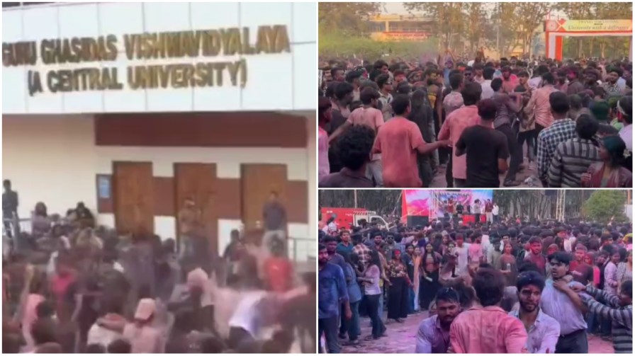 कैंपस या जंग का मैदान? बिलासपुर सेंट्रल यूनिवर्सिटी में ‘खूनी होली’, पुलिस और प्रबंधन के दावों पर उठे सवाल…देखें वायरल वीडियो…